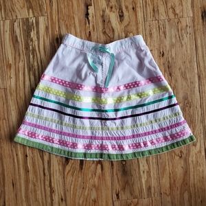 mini Boden spring skirt